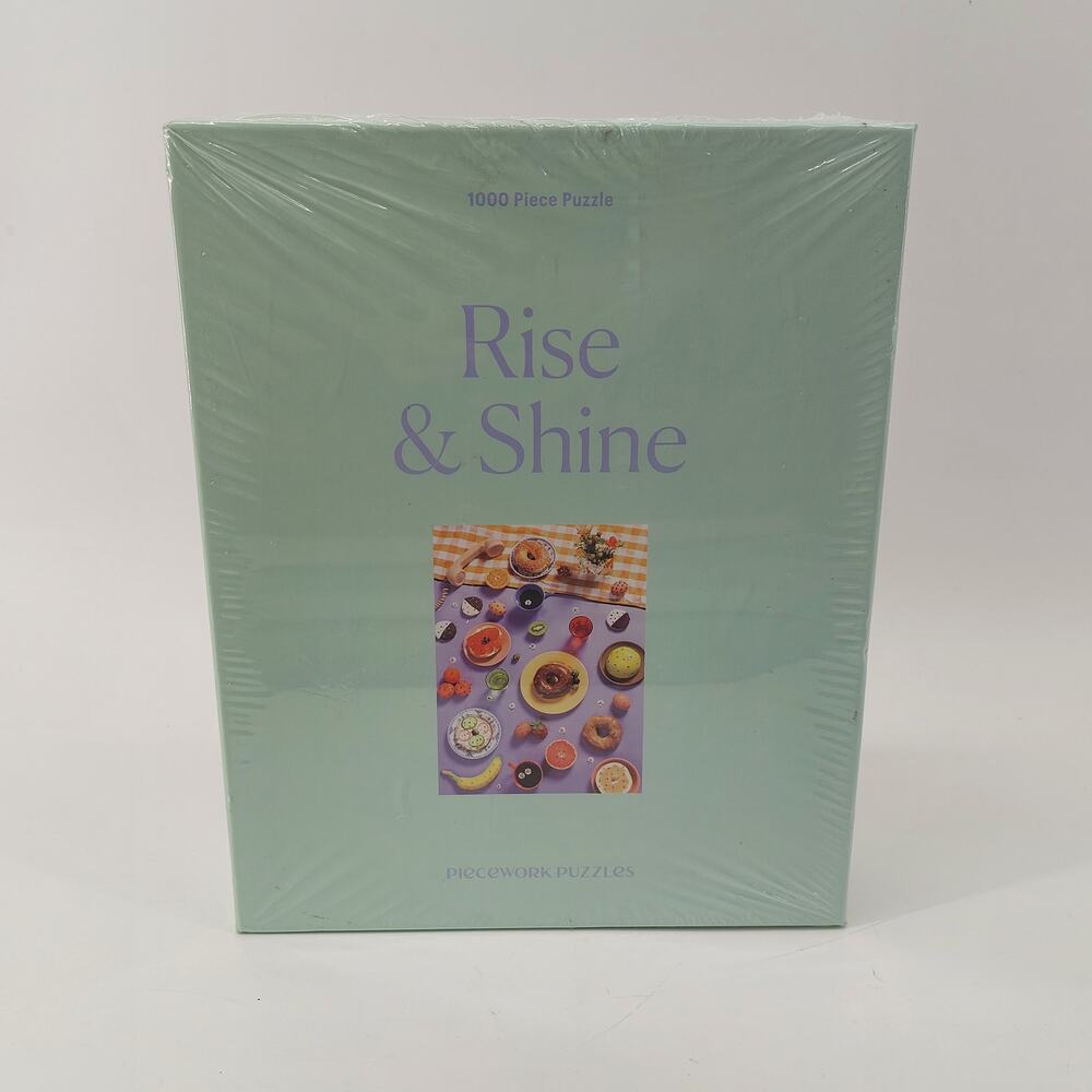 Anthropologie Piecework Puzzle Rise & Shine Puzzle 1000 Pcs Brunch - Picture 1 of 14